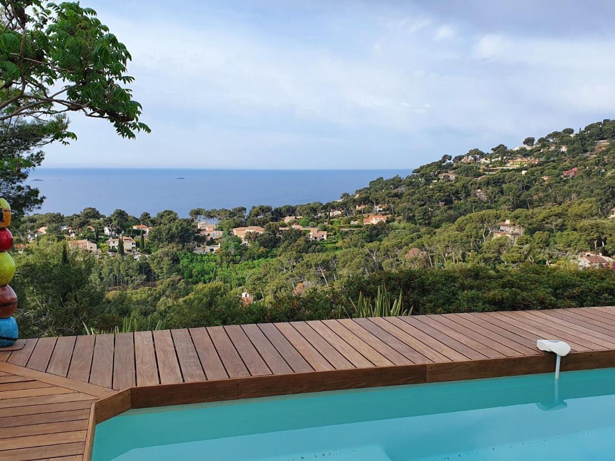 Villa Pretty House With Sea View On The Hy Res Hyères Exterior foto