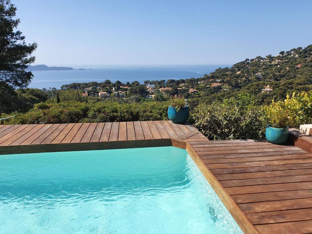 Villa Pretty House With Sea View On The Hy Res Hyères Exterior foto